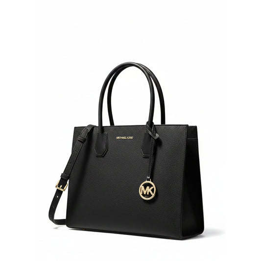 Michael Kors Mercer Large Leather Tote Black (35T2GM9S3L-BLACK) Women