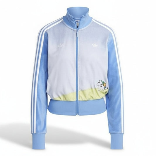 Adidas Zipped Sweatshirt MOOMIN FB TTOP (IB9947-BLUE) Women