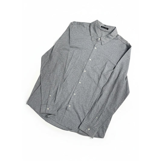 Michael Kors Grey Button-Up Dress Shirt, Men