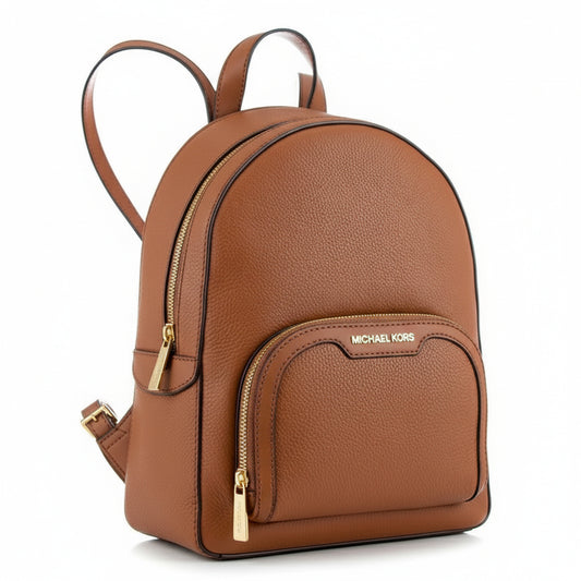 Michael Kors Jaycee Leather Backpack Brown, Women