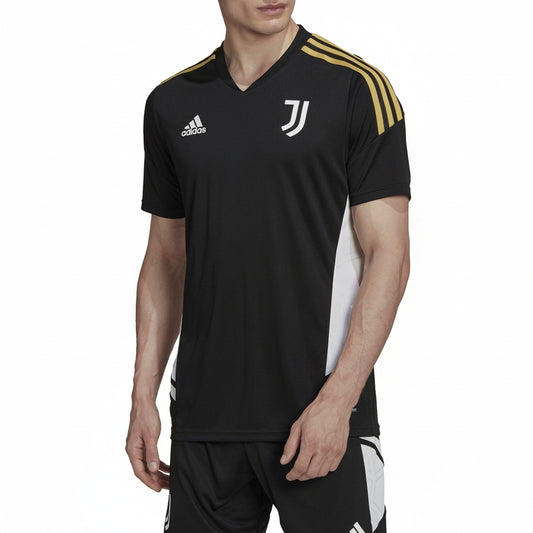 Adidas FOOTBAL T-SHIRT JUVE TR JSY (HA2622-BLACK) Men