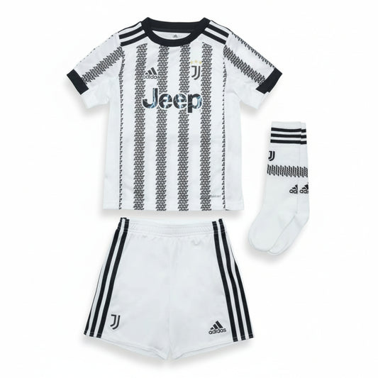 Adidas Tracksuits JUVE H MINI (HB0441-WHITE_BLACK) Kids