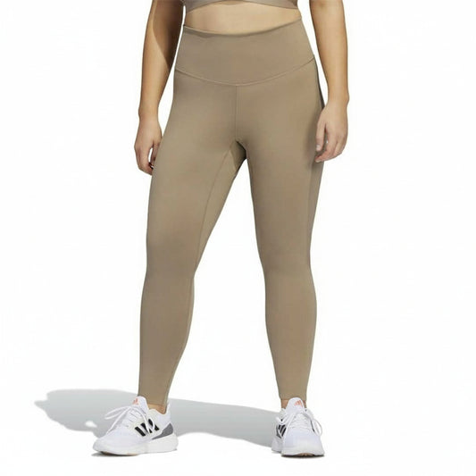 Adidas Leggings YO LUX 78 PS (HF5948-BROWN) Women