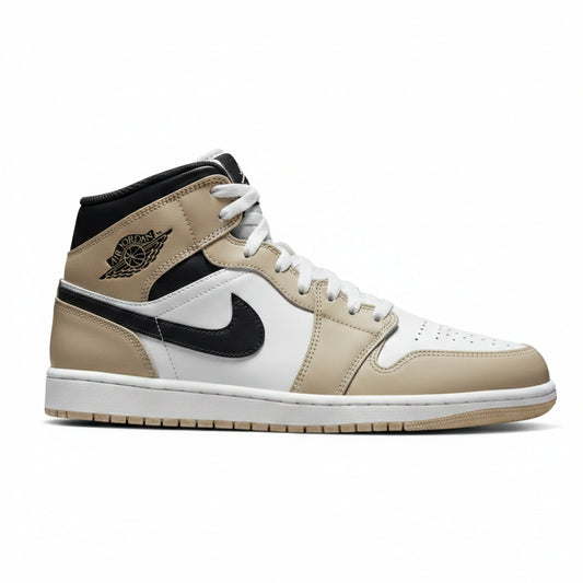 Nike Air Jordan 1 Mid Summit White/Off Noir, Men