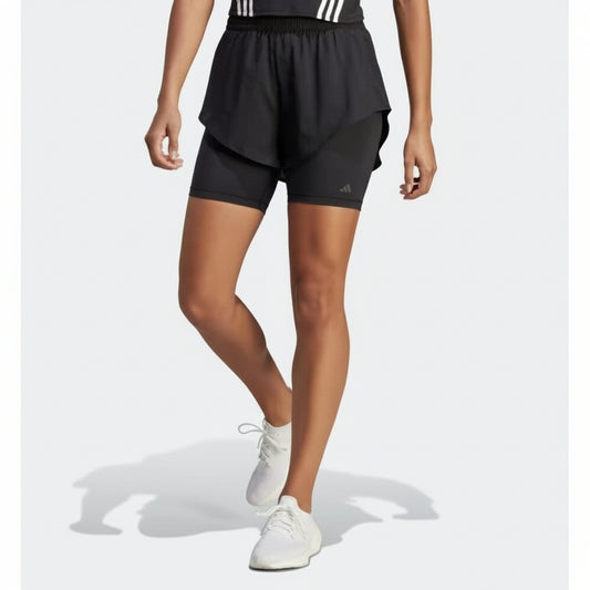 Adidas Shorts HIIT HR 2N1 SHO (HN5555-BLACK) Women