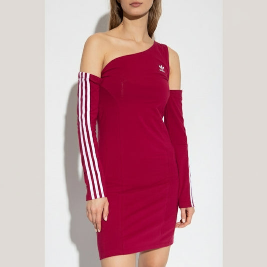 Adidas Denim CUTOUT LS DRESS (II6109-BLACK) Women