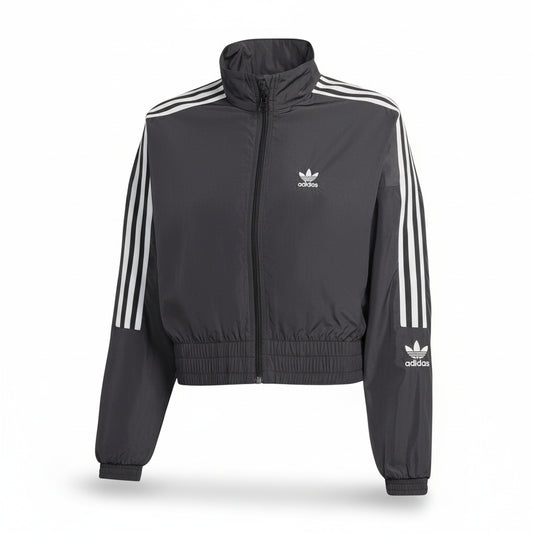 Adidas Tracksuits CROPPED TRA TOP (IC6270-BLACK) Kids