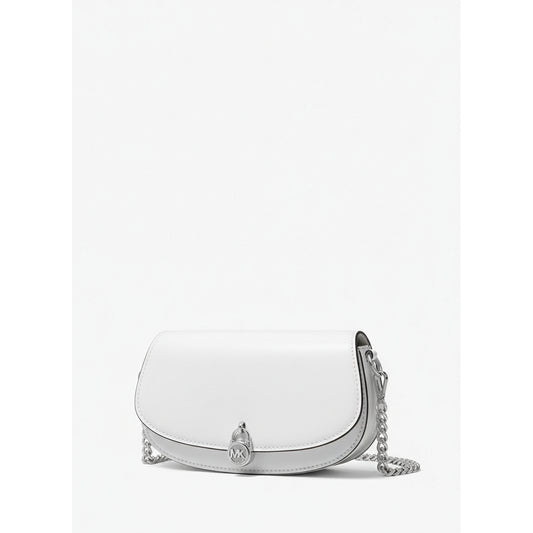 Michael Kors Mila Chain Crossbody Bag White (35T5SIMC5L-OPTIC-WHITE) Women