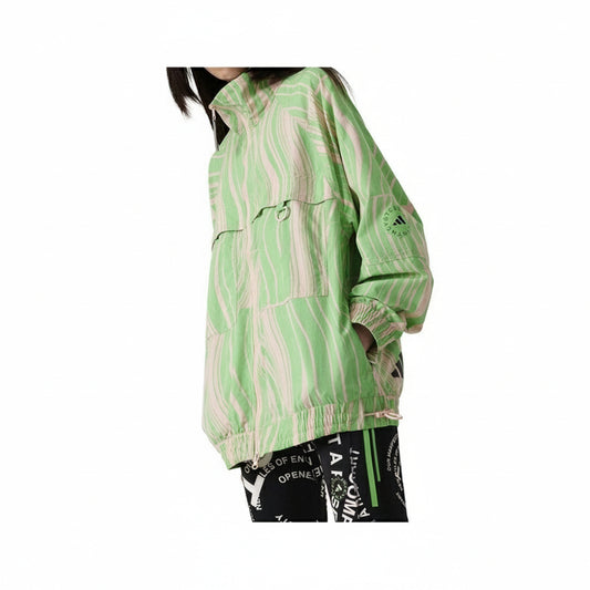 Adidas Green Marble Track Jacket, Women