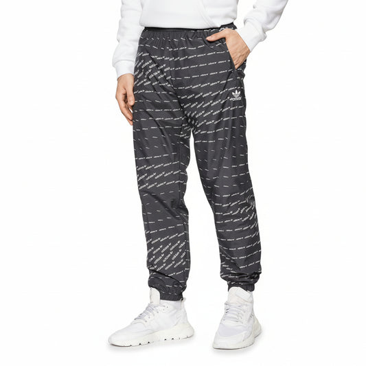 Adidas Sweatpants MONO TP M2 (H13484-BLACK_WHITE) Men