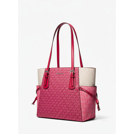 Michael Kors Voyager Signature Tote Red (35S5SV6T7B-DARKR) Women