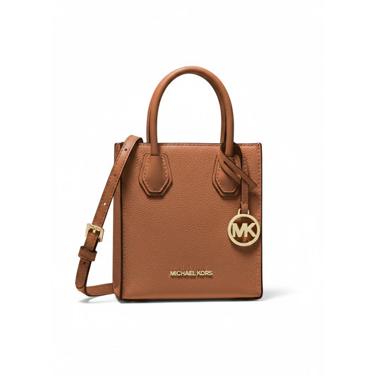Michael Kors Small Crossbody Handbag Cognac Brown, Women