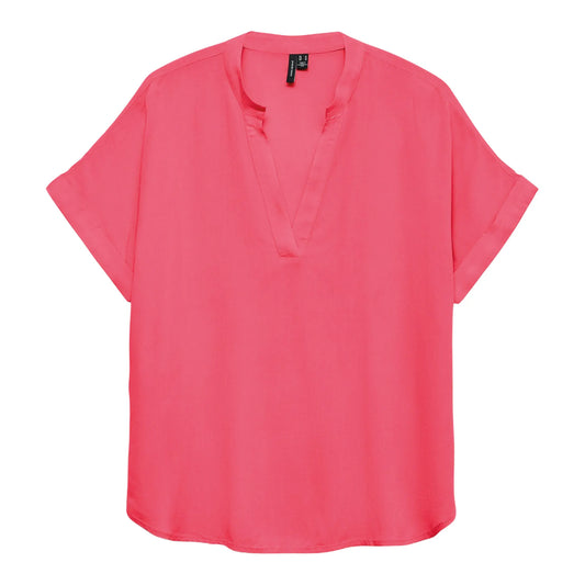 Vero Moda Beauty SS Top (10279697-CORALPARADI) Women