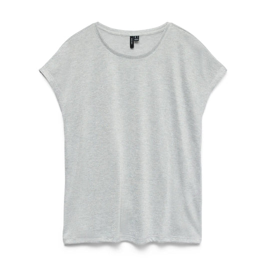Vero Moda Sarah Ava Top (10319988-LIGHTGREYM) Women