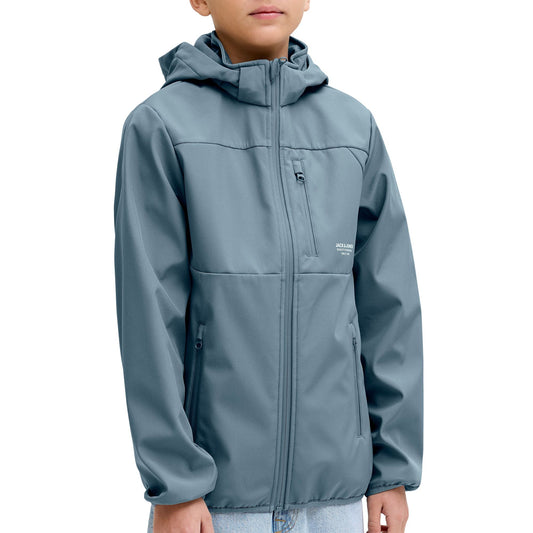 Jack & Jones Theo Hooded Softshell Jacket (12269432-BLUEMIRAGE) Kids