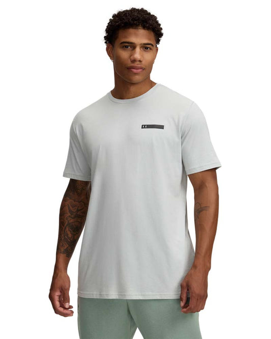 UA M LC STRIP LOGO SS (1390203-377) Men