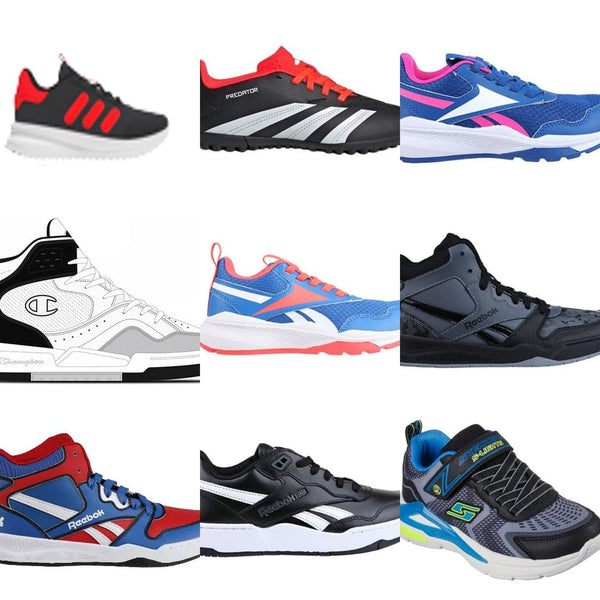 Kids' Sports Shoes - adidas, Reebok, Sprandi cover