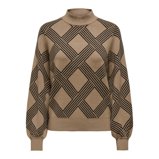 Only Anny Knitted Sweater (15327635-COCOACREME) Women