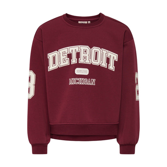 Only Victory Life Sweater (15356797-CABERNET) Kids