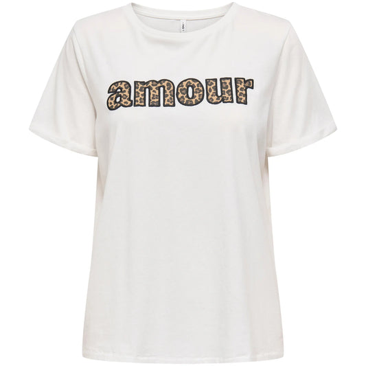 Only Line Life Shirt (15359250-CLOUDDANCER) Women