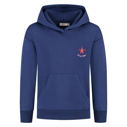 Only Marisa Smile Hoodie (15368989-MIDNIGHTSAI) Kids