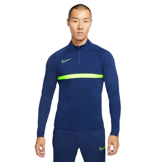 Nike Dri-Fit Academy 21 Dril Top Sweatshirt Navy Blue CW6110 492 Men