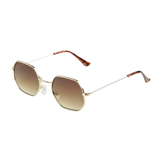 Pieces Lina Sunglasses (17154947-GLDCLRST1) Women