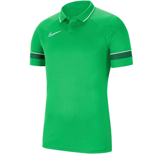 Nike DF Academy 21 Polo SS T-Shirt Green CW6104 362 Men