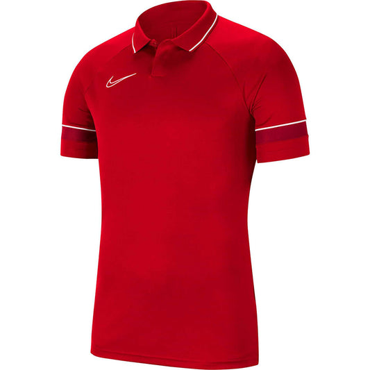 Nike Dri-FIT Academy 21 Polo SS ' T-Shirt Red CW6106 657 Kids