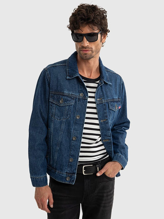 BIG STAR Denim Jacket Navy Men