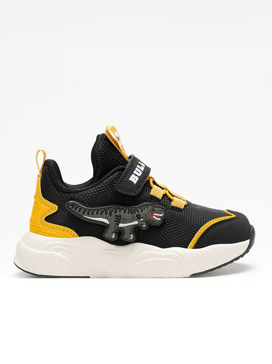 Bull Boys Sneaker "T-REX" Black / Yellow Kids