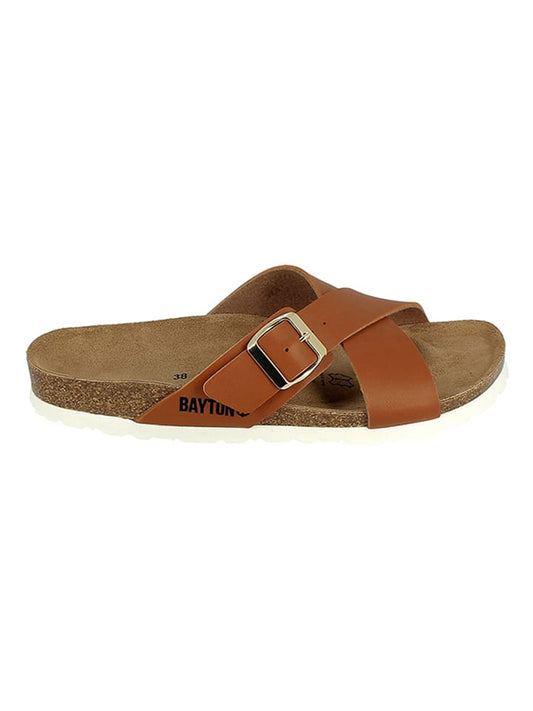 BAYTON Mules Light Brown Women