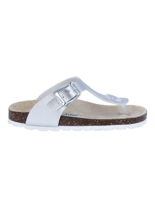 Richter Shoes Flip Flops "Bios" Silver Kids