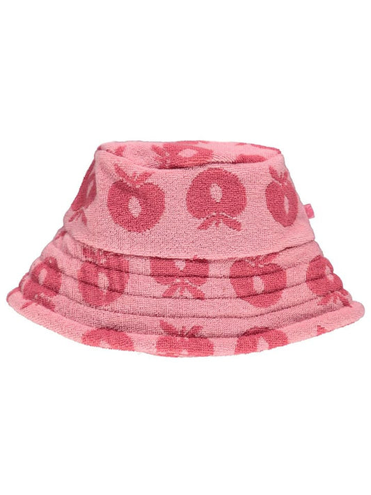 Småfolk Hat "Äpfel" Pink Unisex