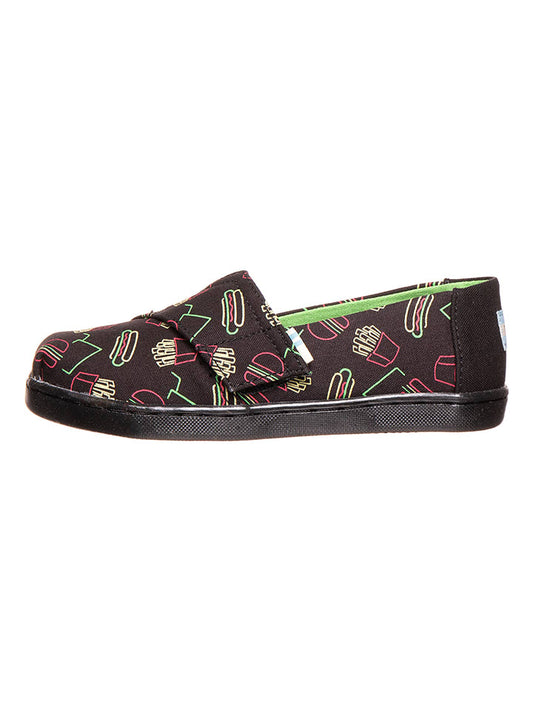 TOMS Loafer "Classic" Black / Pink / Green Unisex