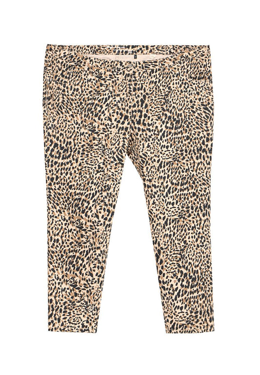 Leopard Print Jeans Women