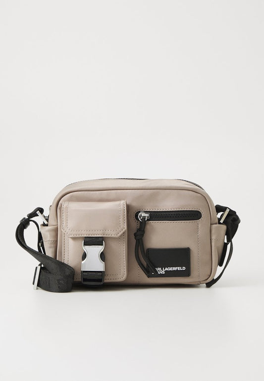 Karl Lagerfeld Jeans Klj Utility Nylon Camera Bag Desert Taupe (A1W303621JH) Women