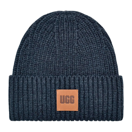 UGG Chunky Rib Beanie (20061-NAVY) Women