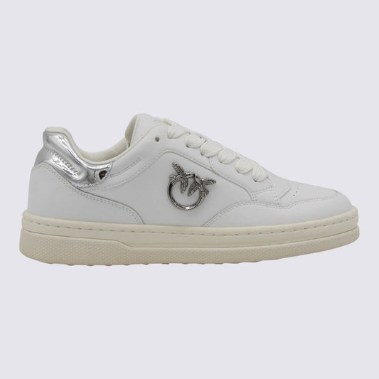 MANDY 11 - SNEAKER CALF LEATHER/SPREADING/MIRROR WHITE/SILVER Women