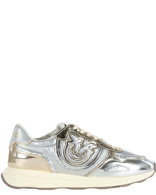 ZOE 01 - SNEAKER MIRROR/FABRIC N SILVER/PLATINUM Women