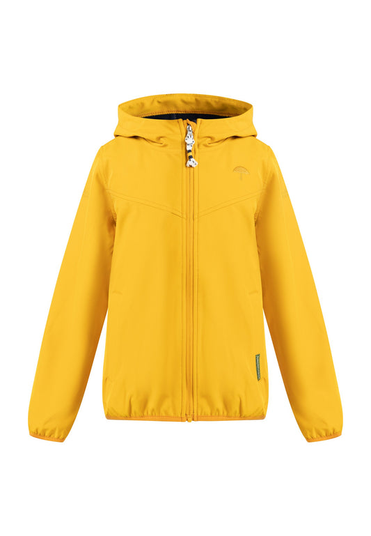 Schmuddelwedda Softshellblouson - recyceltes Material mustard yellow (WD223N00G-E11) Kids