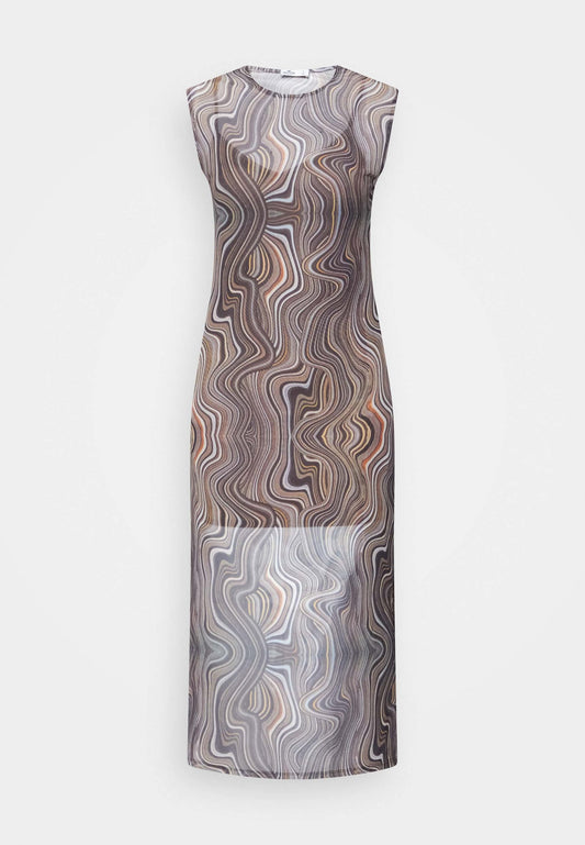 Hollister Co. Mesh Midaxi Dress (H0421C064-O12) Women