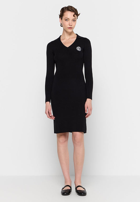 ATHLEISURE POLO KNIT DRESS Women
