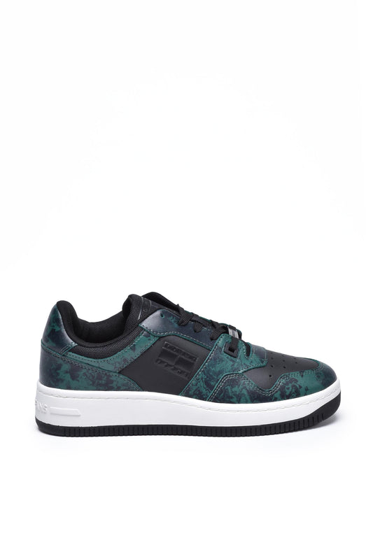 TOMMY JEANS sneakers BLACK/GREEN (259078-1060) Men