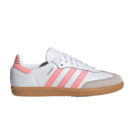 adidas Samba OG White Coral Pink (GS) Kids