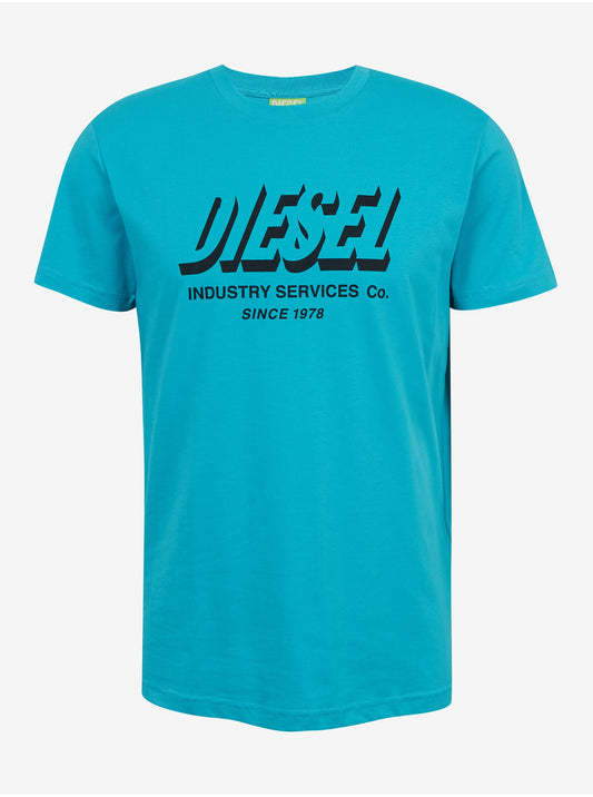 Diesel, T-Shirt, Blue, Men