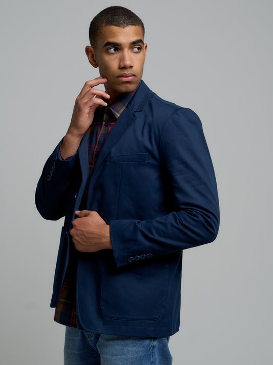 Big Star Men jackets (Big Star Blazer 130300 Navy Blue)