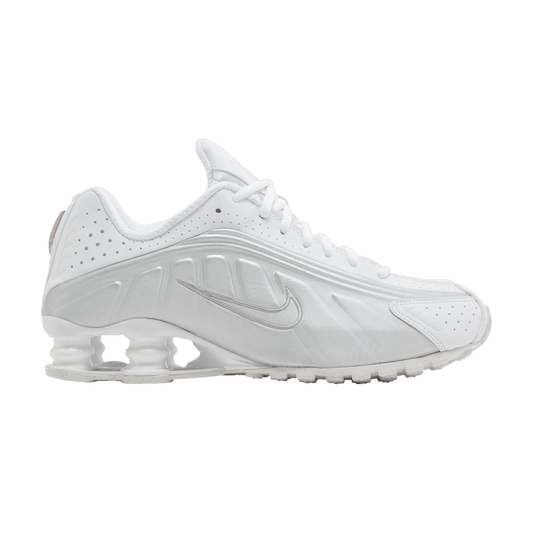 Nike Shox R4 White Metallic Silver (Women's) Women