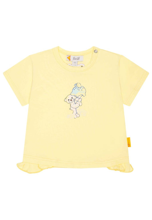 Steiff T-Shirt Short Sleeve yellow (ZZO2R4647-E00) Kids