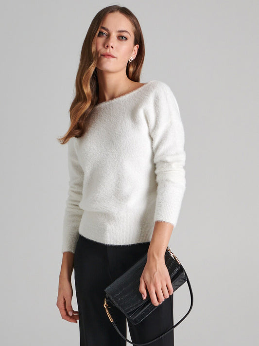 Sinsay Women sweaters (3385F-01X White)